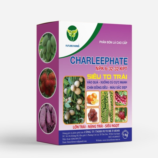 Phân bón Charleephate NPK 6-32-32 KPT